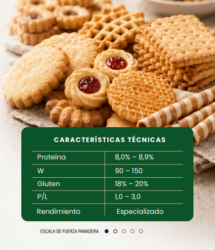 Galletas y Repostería - Harina Galletera